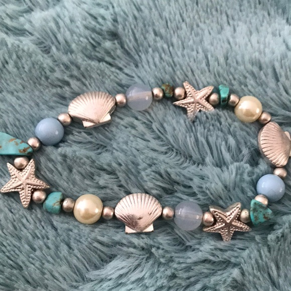 Set of 2 stretch beachy bracelets - Picture 3 of 4